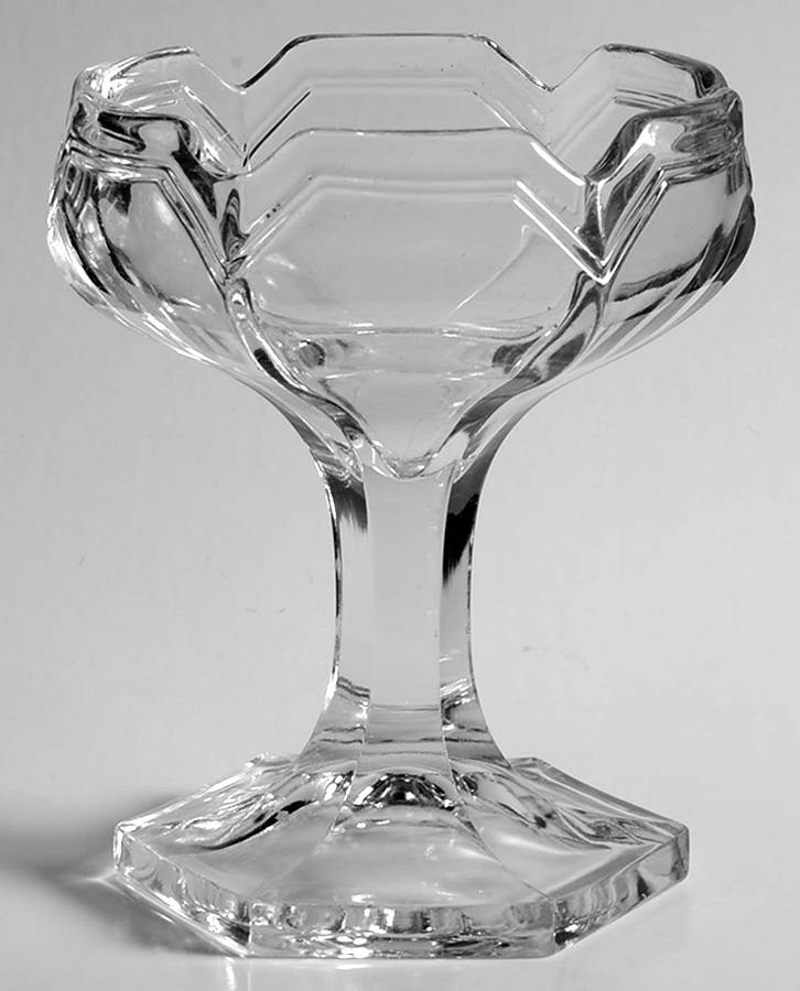Alexis (Stem 1630, Heavy) 4" Cupped Footed Bowl by Fostoria-1