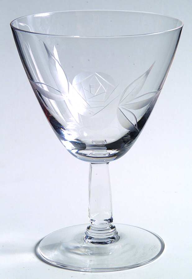 American Beauty (Stem 6077) Water Goblet by Fostoria-1