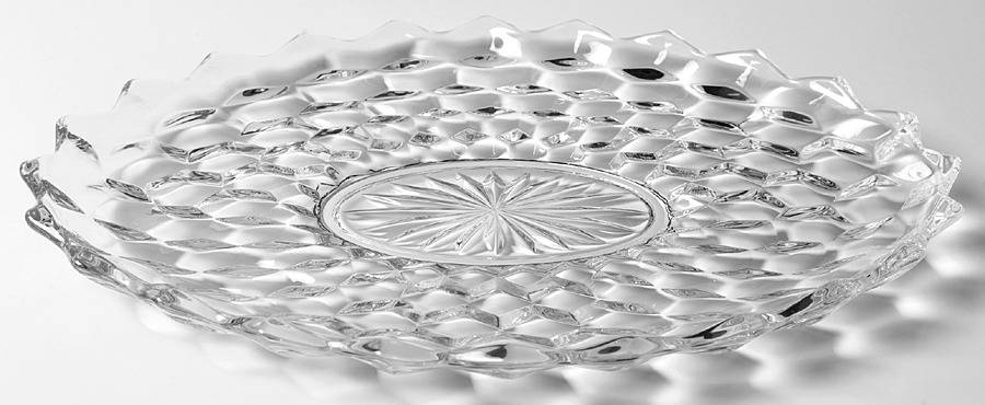 American Clear (Stem 2056) 13" Oval Torte Plate by Fostoria-1