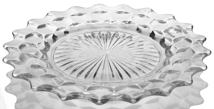 American Clear (Stem 2056) Ice Bucket Underplate by Fostoria-1
