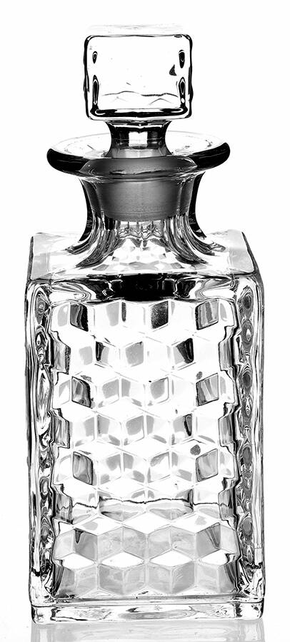 American Clear (Stem 2056) Bourbon Decanter & Stopper by Fostoria-1