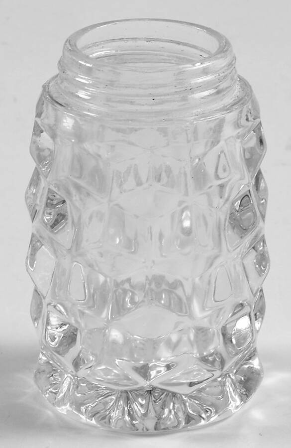 American Clear (Stem 2056) Shaker-No Metal Lid, Ring or Glass Insert by Fostoria-1