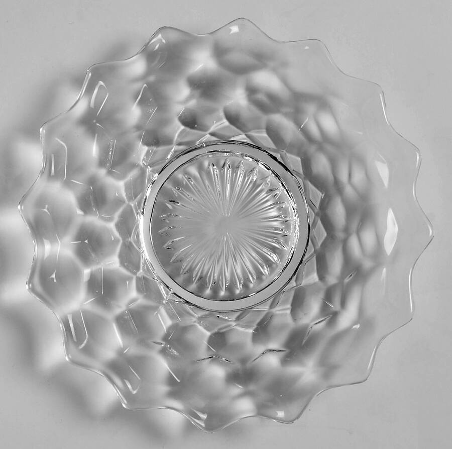 American Clear (Stem 2056) Ice Tea Plate Aka New Finger Bowl Underplate by Fostoria-1