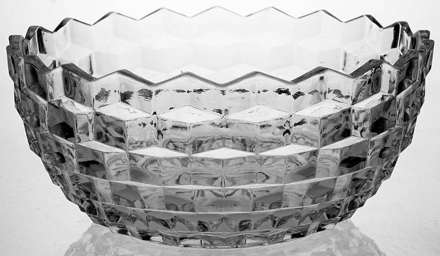 American Clear (Stem 2056) 9" Flared Bowl by Fostoria-1