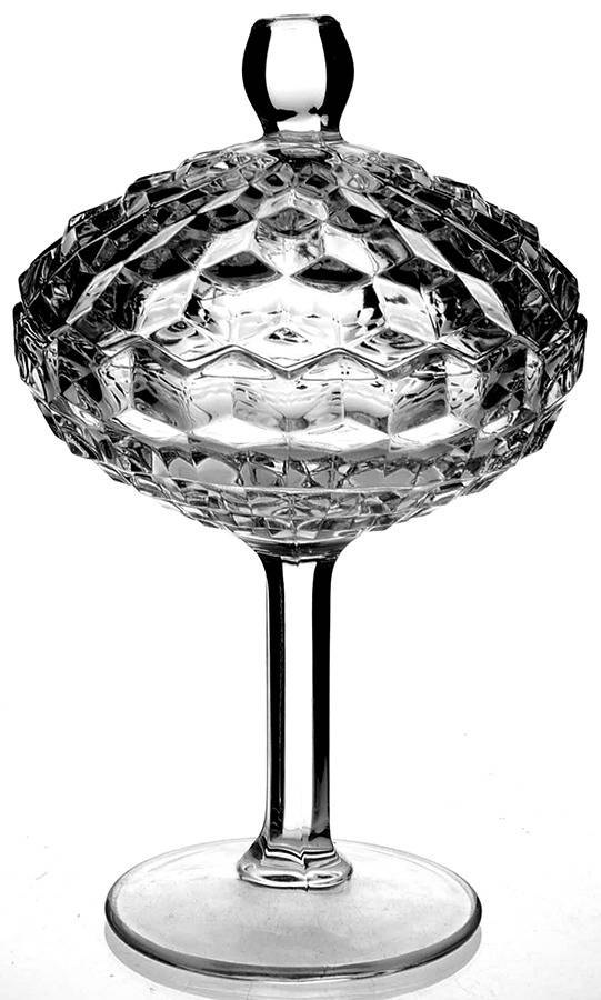 American Clear (Stem 2056) Compote & Lid by Fostoria-1