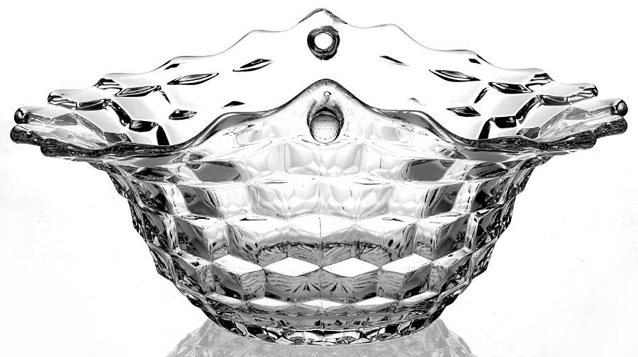 American Clear (Stem 2056) Handled Basket, No Handle by Fostoria-1