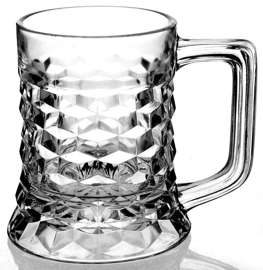 American Clear (Stem 2056) Beer Glass by Fostoria-1