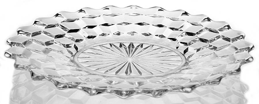 American Clear (Stem 2056) Sauce Boat, Underplate Only by Fostoria-1
