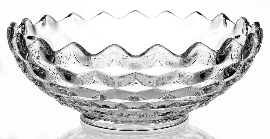 American Clear (Stem 2056) 10" Round Flared Bowl by Fostoria-1