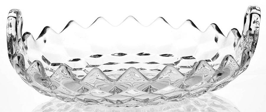 American Clear (Stem 2056) Handled Utility Tray by Fostoria-1