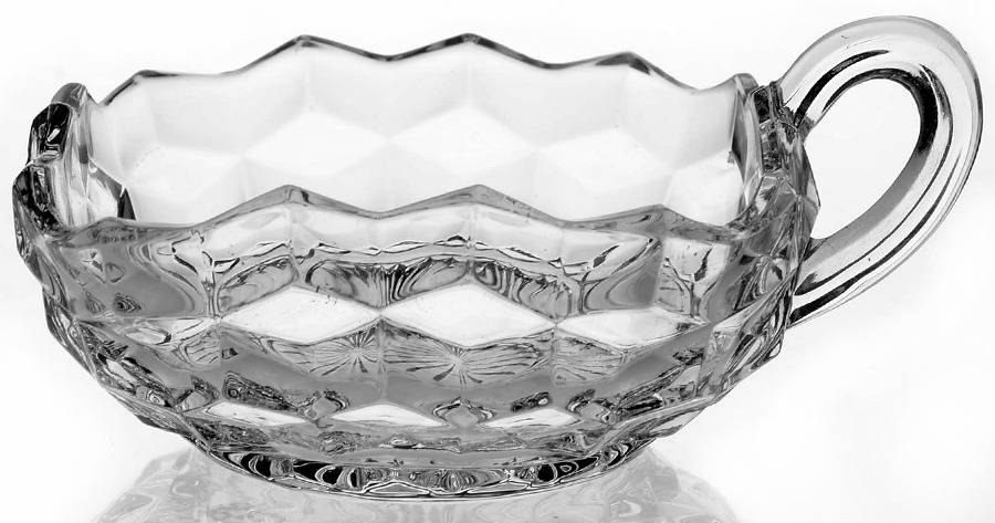 American Clear (Stem 2056) Square Handled Nappy by Fostoria-1