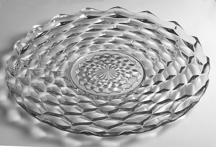 American Clear (Stem 2056) 19" Torte Plate by Fostoria-1