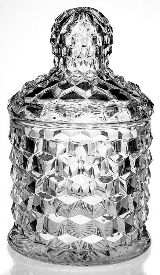 American Clear (Stem 2056) Crushed Fruit with Lid by Fostoria-1