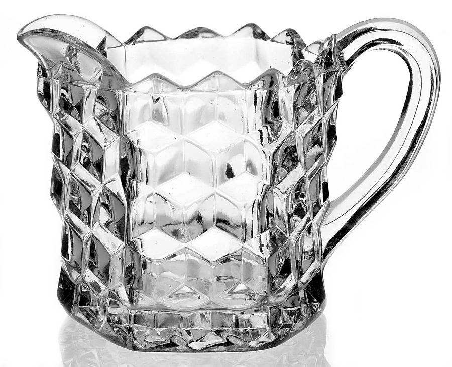 American Clear (Stem 2056) Hexagonal Creamer by Fostoria-1