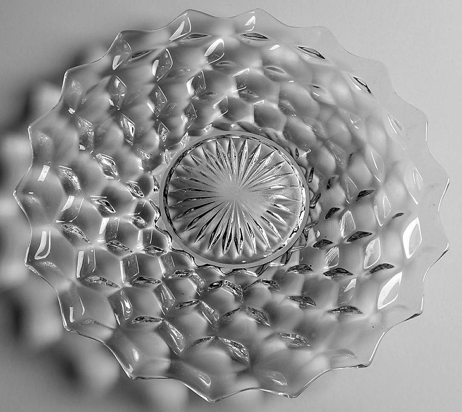 American Clear (Stem 2056) 10" Sandwich Plate by Fostoria-1