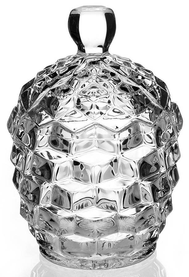 American Clear (Stem 2056) Sugar Barrel/Candy & Lid by Fostoria-1