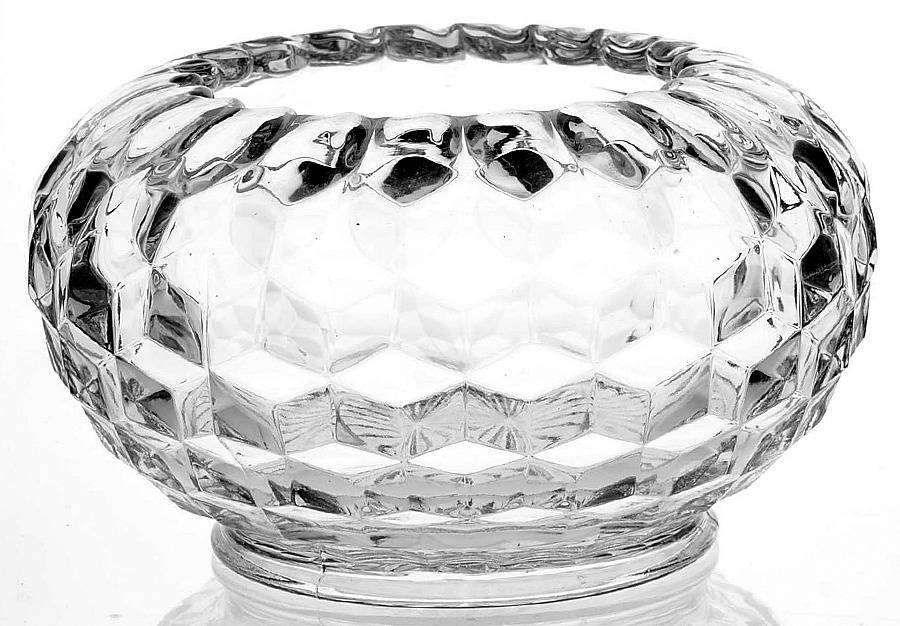 American Clear (Stem 2056) Footed Cupped Bowl by Fostoria-1