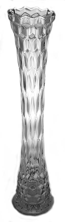 American Clear (Stem 2056) 22"-24" Swung Bud Vase by Fostoria-1