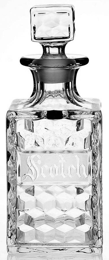 American Clear (Stem 2056) Scotch Decanter & Stopper by Fostoria-1