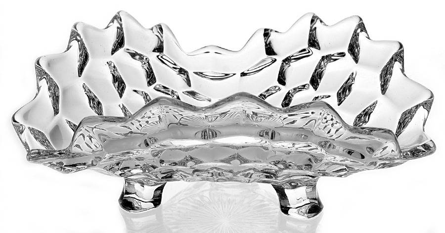 American Clear (Stem 2056) 3 Toed Tricorne by Fostoria-1