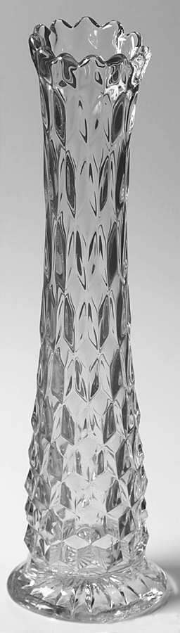 American Clear (Stem 2056) 13" Swung Bud Vase by Fostoria-1