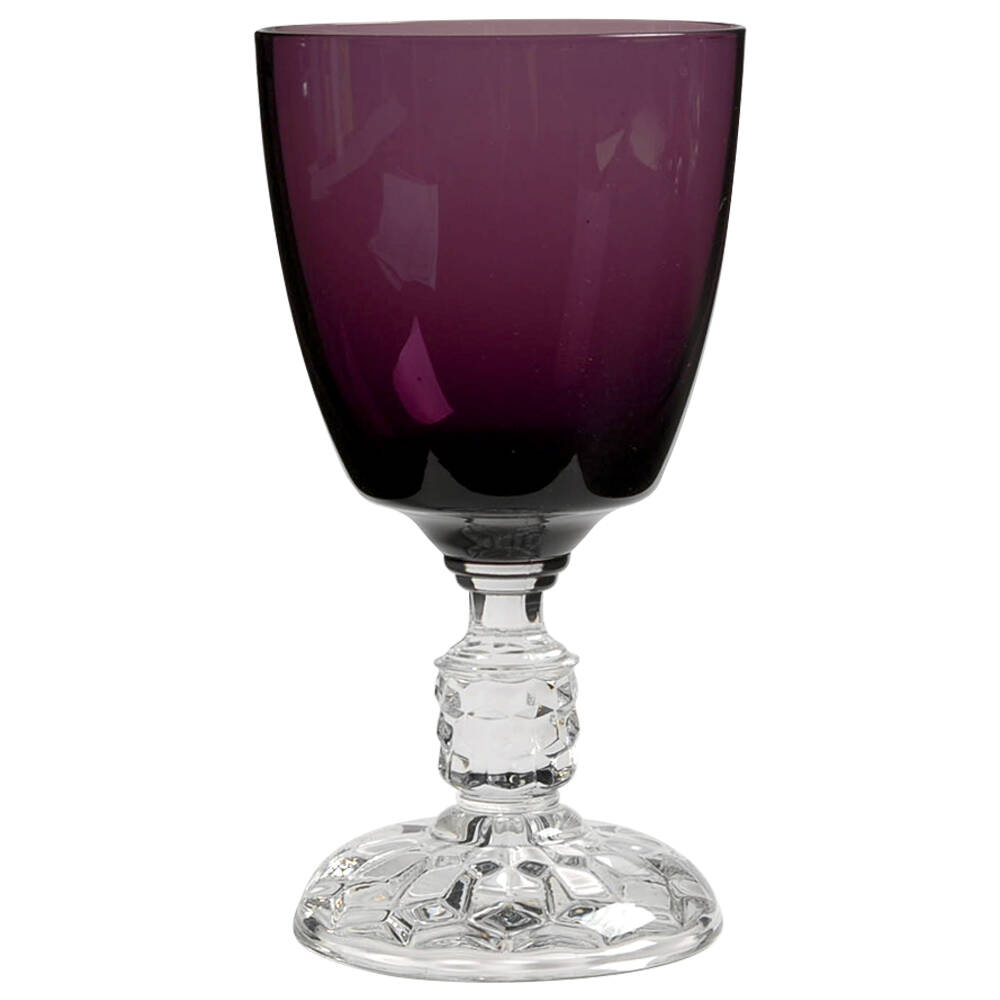 American Lady Amethyst (Burgundy) Water Goblet by Fostoria-1