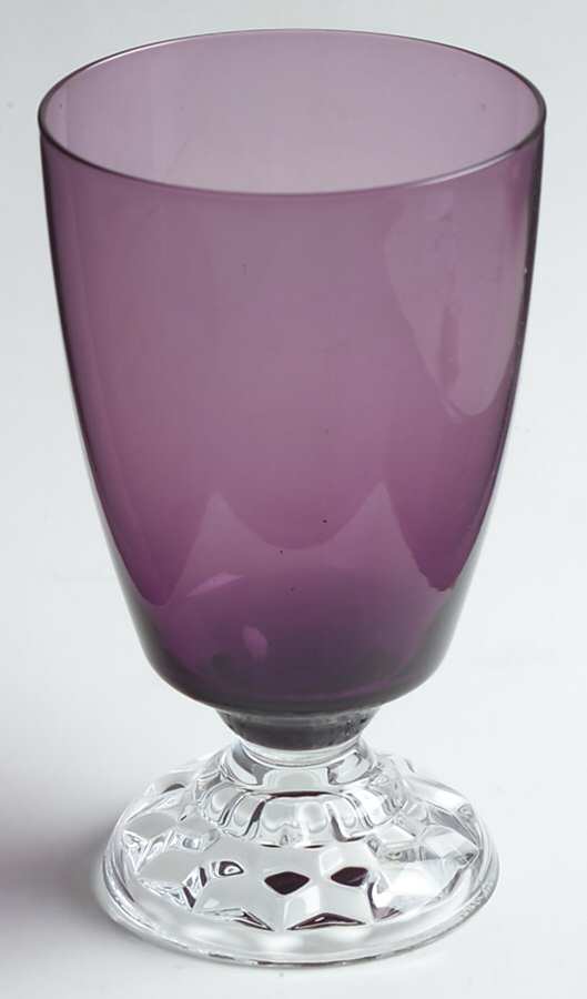American Lady Amethyst (Burgundy) Iced Tea by Fostoria-1