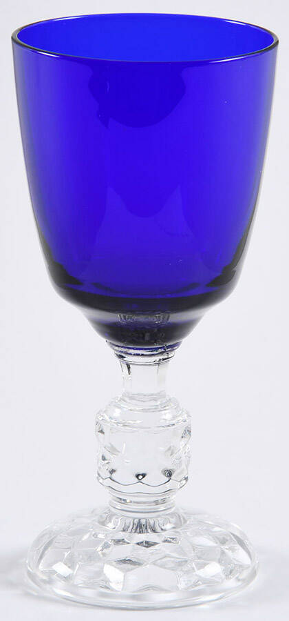 American Lady Cobalt (Stem 5056) Wine Glass by Fostoria-1