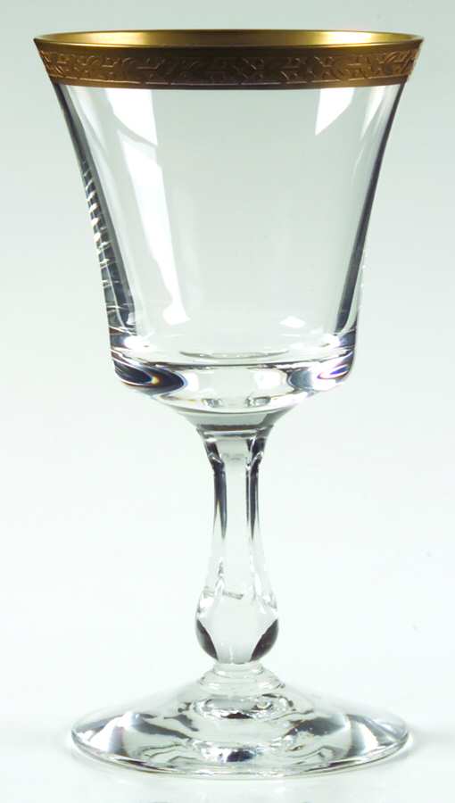 Andover (6097, Gold Encrust) Wine Glass by Fostoria-1