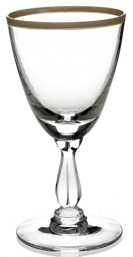 Anniversary (Stem 6055 1-2, Gold) Cordial Glass by Fostoria-1