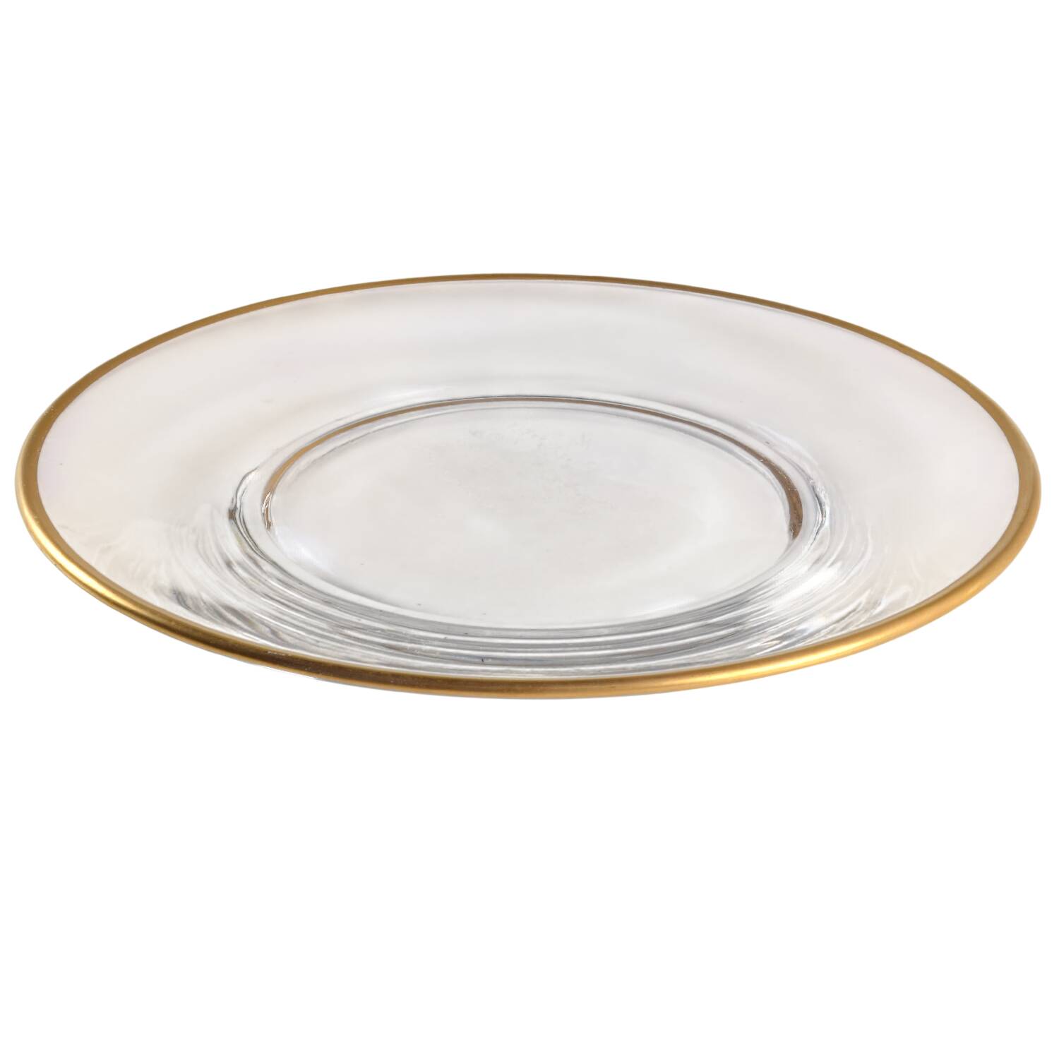Anniversary (Stem 6055 1-2, Gold) 7" Salad Plate by Fostoria-1