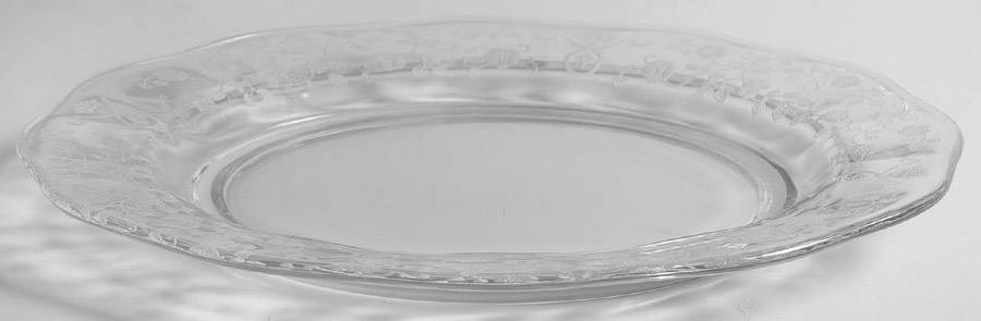 Arcady (Stem 6014, Etch 326) Luncheon Plate by Fostoria-1