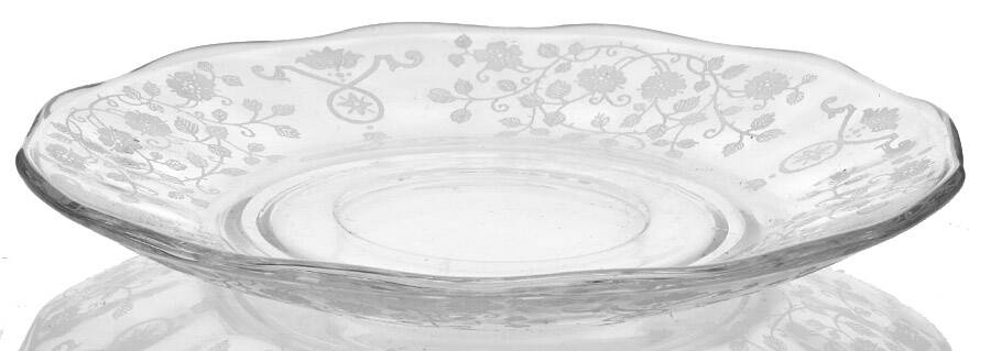 Arcady (Stem 6014, Etch 326) Saucer Only by Fostoria-1