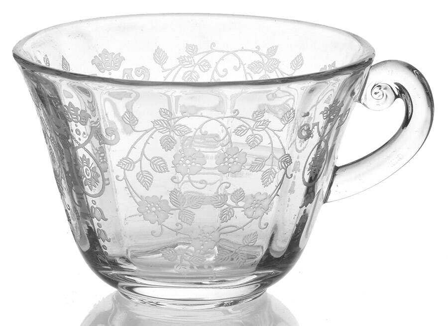 Arcady (Stem 6014, Etch 326) Cup Only by Fostoria-1