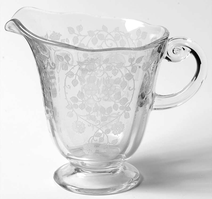 Arcady (Stem 6014, Etch 326) Creamer by Fostoria-1