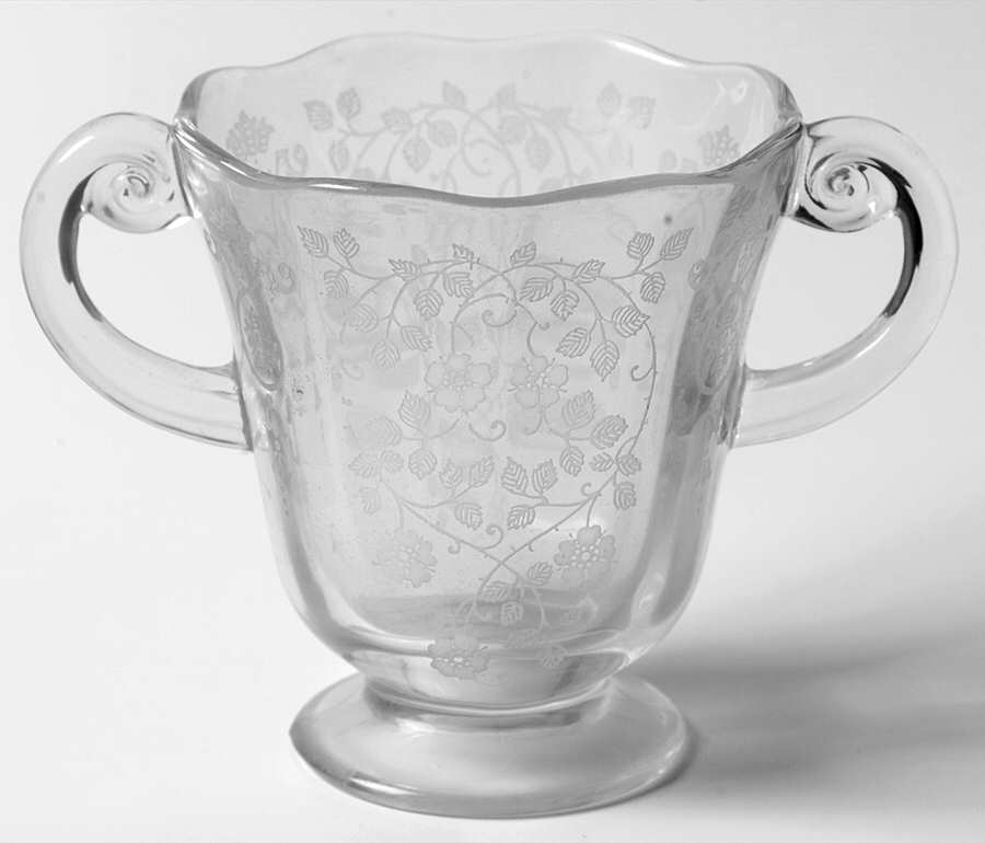 Arcady (Stem 6014, Etch 326) Open Sugar by Fostoria-1
