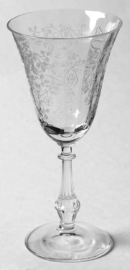 Arcady (Stem 6014, Etch 326) Claret Wine by Fostoria-1