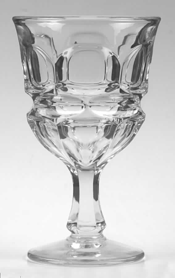 Argus Clear (Stem 2770) Water Goblet by Fostoria-1