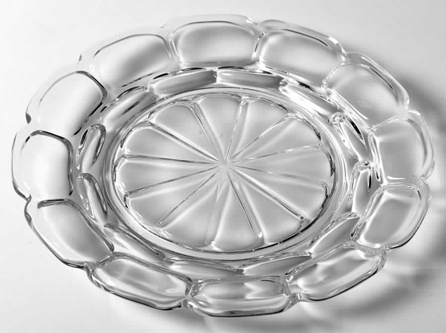 Argus Clear (Stem 2770) Luncheon Plate by Fostoria-1