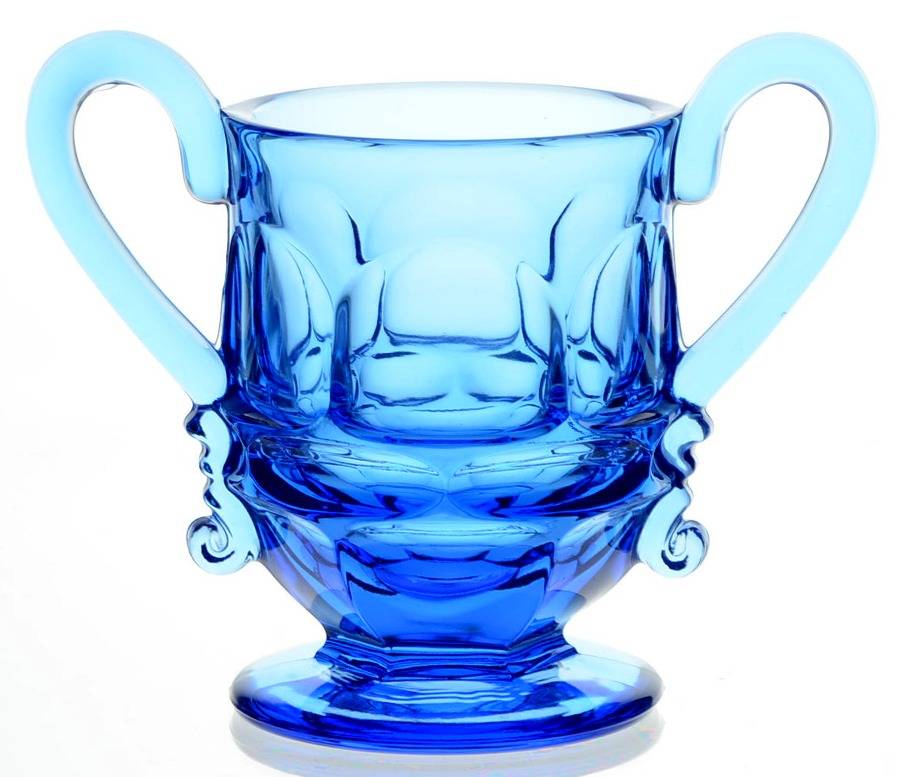 Argus Blue (Stem  2770) Open Sugar by Fostoria-1