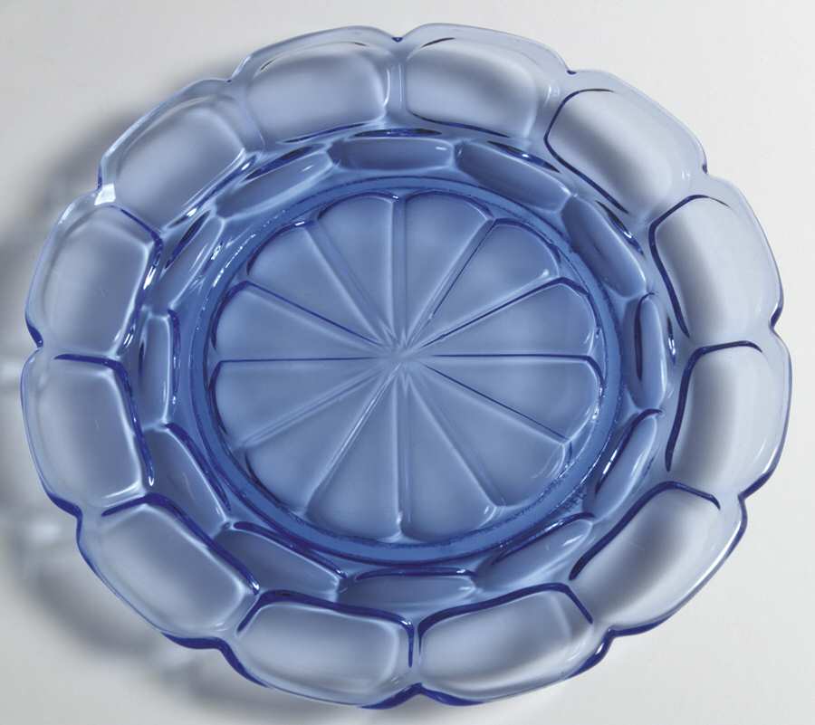 Argus Blue (Stem  2770) Luncheon Plate by Fostoria-1