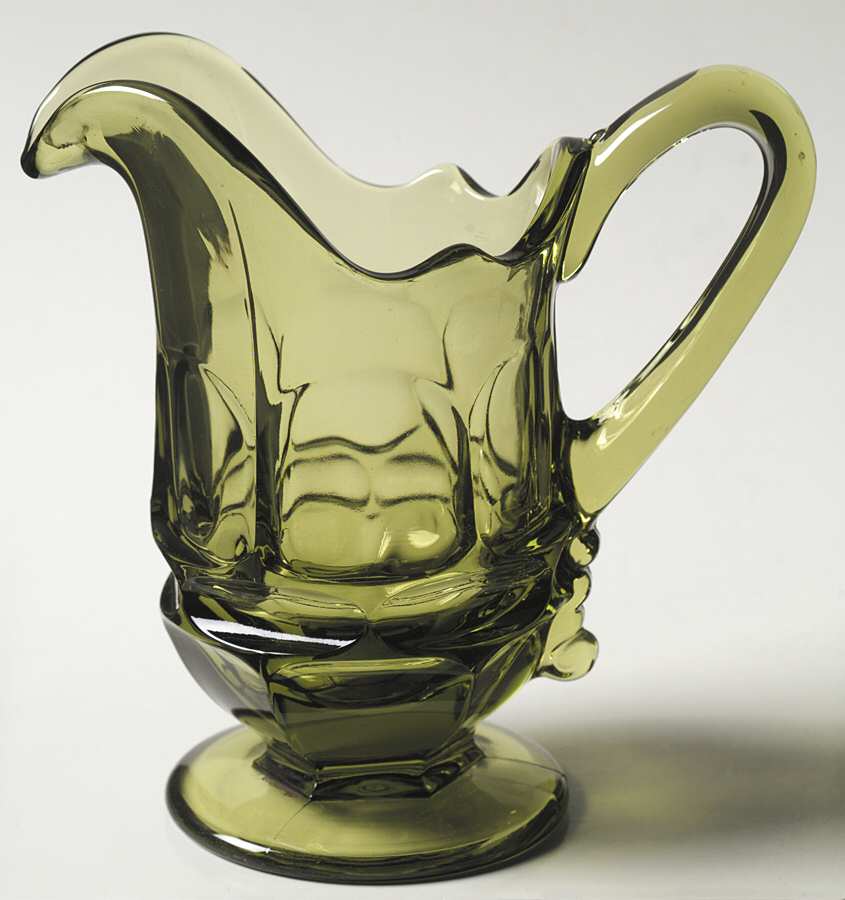 Argus Green (Stem 2770) Creamer by Fostoria-1