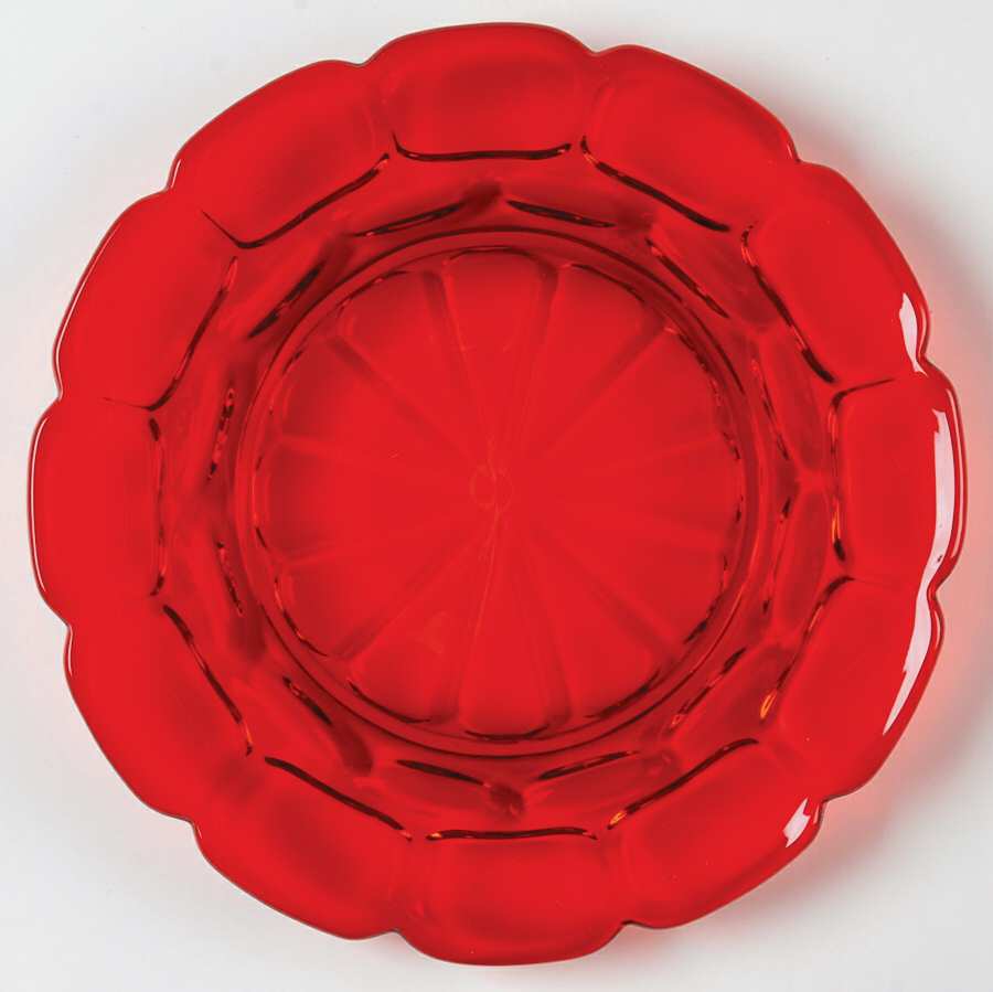 Argus Ruby (Stem 2770) Luncheon Plate by Fostoria-1