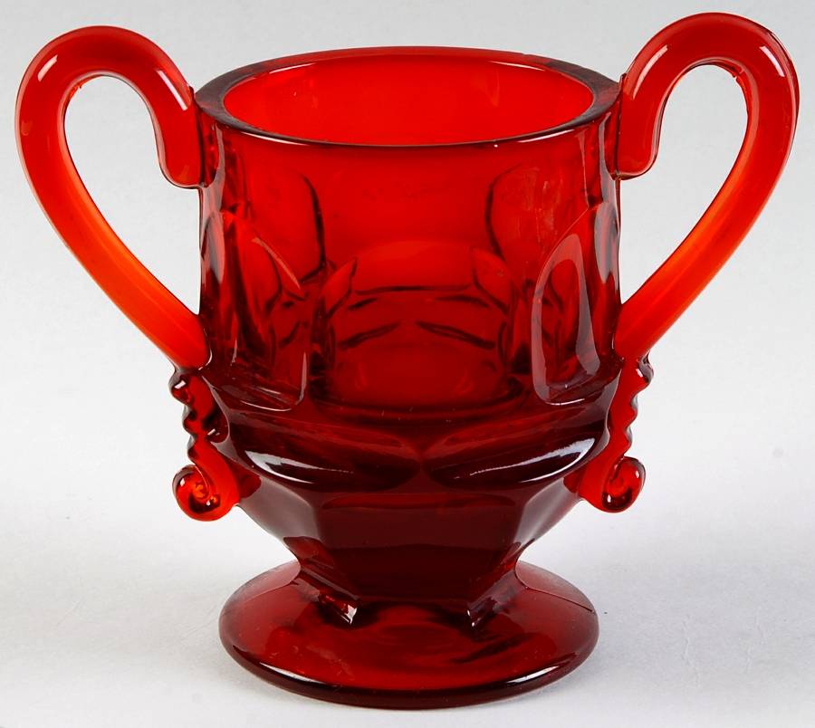Argus Ruby (Stem 2770) Open Sugar by Fostoria-1