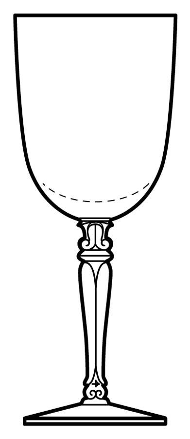 Astrid (Stem 6030) Water Goblet by Fostoria-1