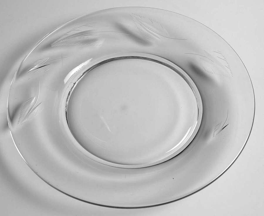 Autumn (Stem 6068, Cut 850) 7" Salad Plate by Fostoria-1