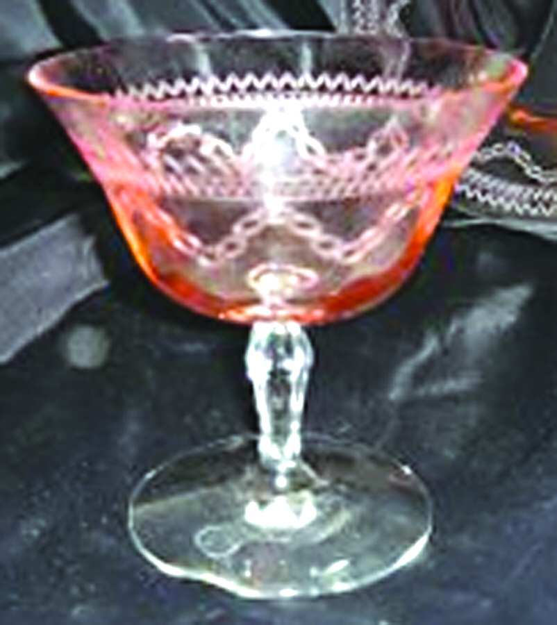 Avalon Pink Low Sherbet by Fostoria-1