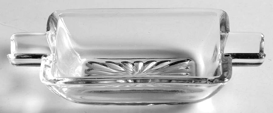 Baroque Clear 3" Oblong Ashtray (Baroque Shape) by Fostoria-1