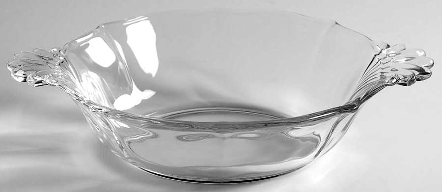 Baroque Clear Handled Sauce Boat (Baroque Shape) by Fostoria-1