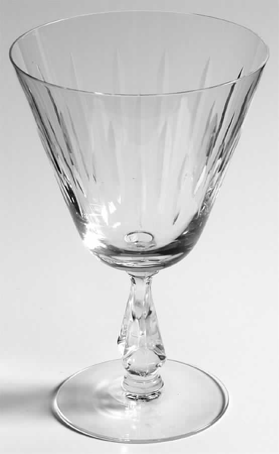 Baronet (Stem 6065, Cut 847) Water Goblet by Fostoria-1